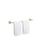 Kohler 24 in. Towel Bar in Vibrant Brushed Moderne Brass 35926-2MB - alternate 2